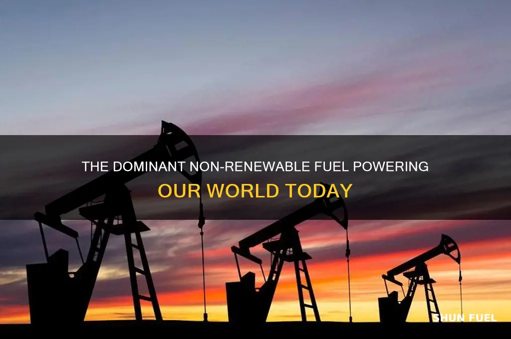 what is the most commonly used non-renewable fuel