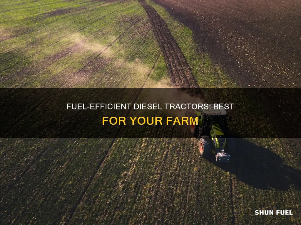 what is the most fuel efficient diesel farm tractor
