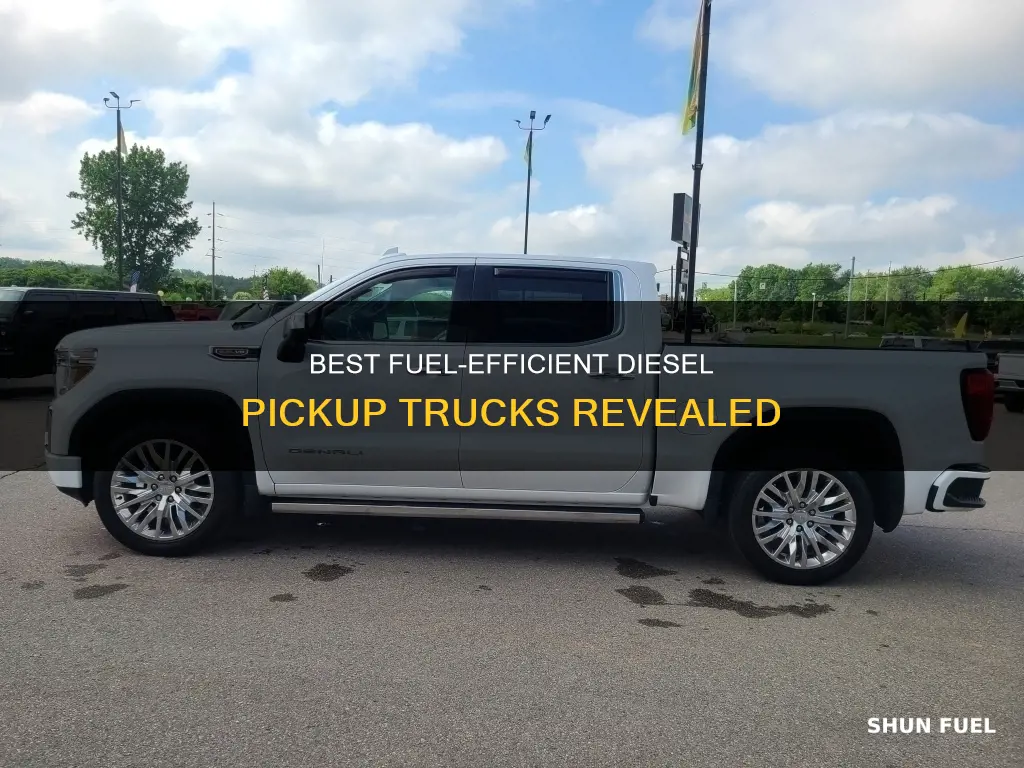 what is the most fuel efficient diesel pickup truck