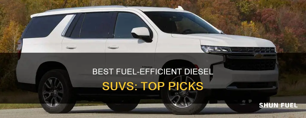 what is the most fuel efficient diesel suv