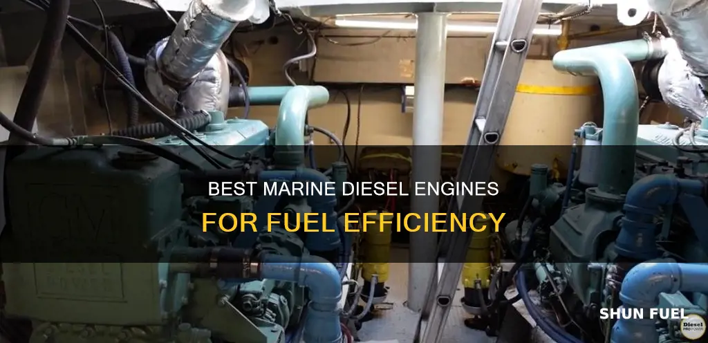 what is the most fuel efficient marine diesel engine