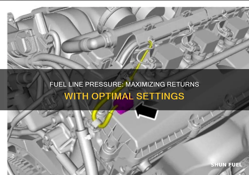 what is the most return fuel line pressure