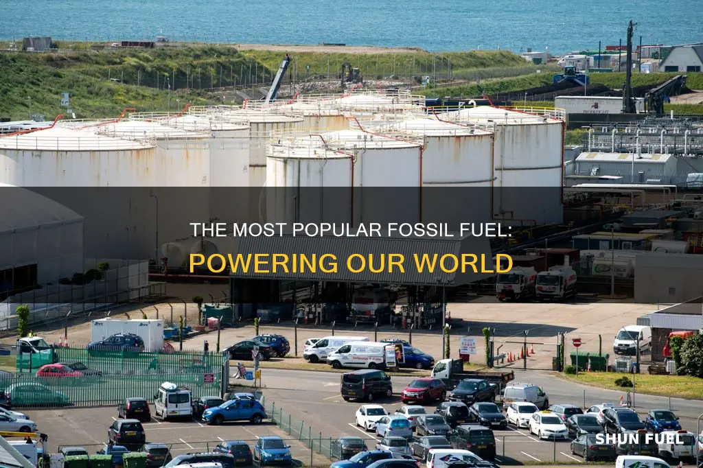 what is the most used fossil fuel