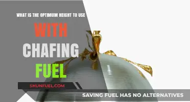 Optimal Chafing Fuel Height: Maximizing Efficiency and Safety for Catering