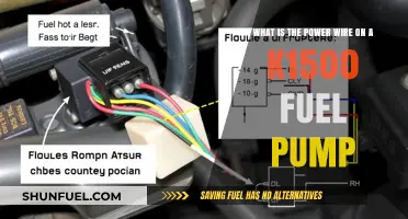 Identifying the Power Wire on a K1500 Fuel Pump: A Guide