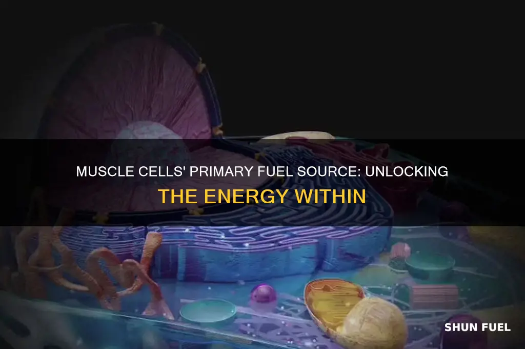 what is the predominant fuel used by muscle cells