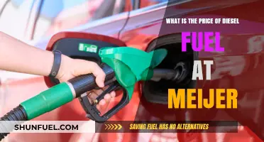The Cost of Diesel Fuel at Meijer