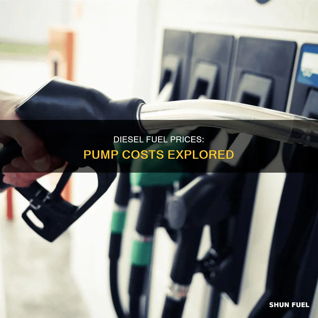 what is the price of diesel fuel at the pump