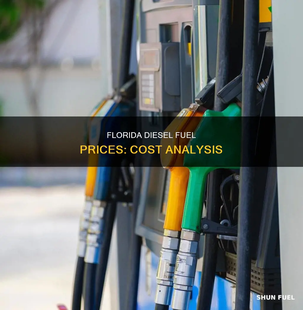 what is the price of diesel fuel in florida