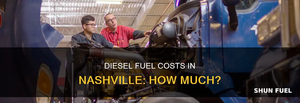 what is the price of diesel fuel in nashville