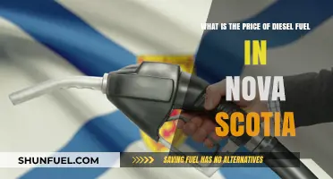 The Cost of Diesel Fuel in Nova Scotia