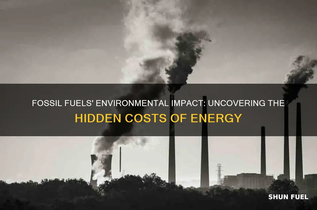 what is the problem with the use of fossil fuels