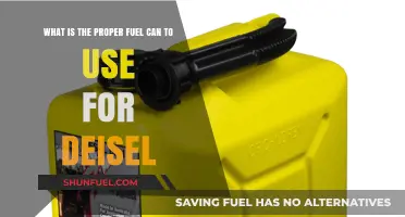 Choosing the Right Fuel Can for Diesel: A Comprehensive Guide