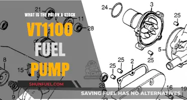 Understanding Stock VT1100 Fuel Pump PSI: A Comprehensive Guide