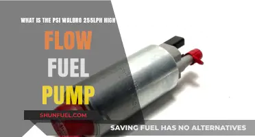 Walbro 255lph High Flow Fuel Pump: PSI Explained
