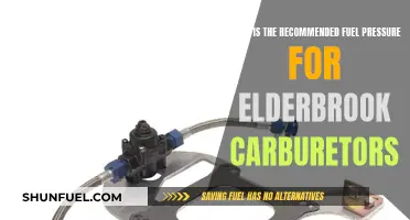 Fuel Pressure Sweet Spot for Elderbrook Carburetors