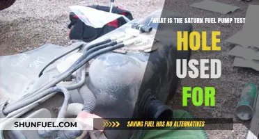 Saturn Fuel Pump Test Hole: Purpose and Function Explained