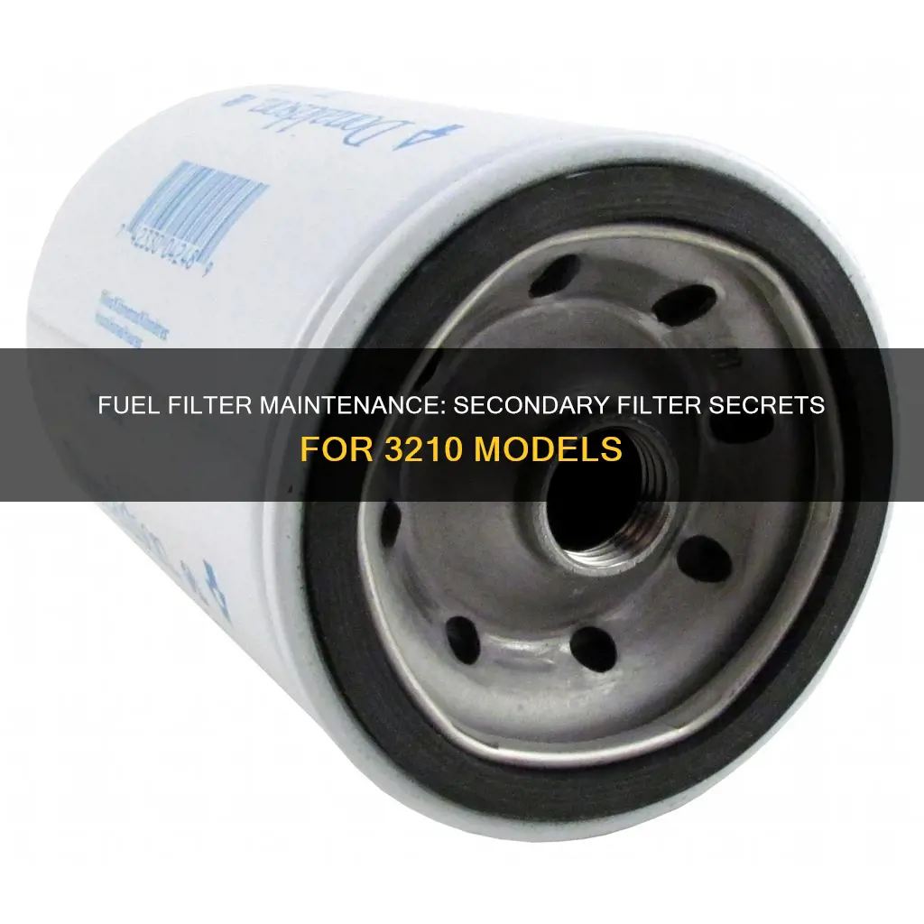 what is the secondary fuel filter to 3210