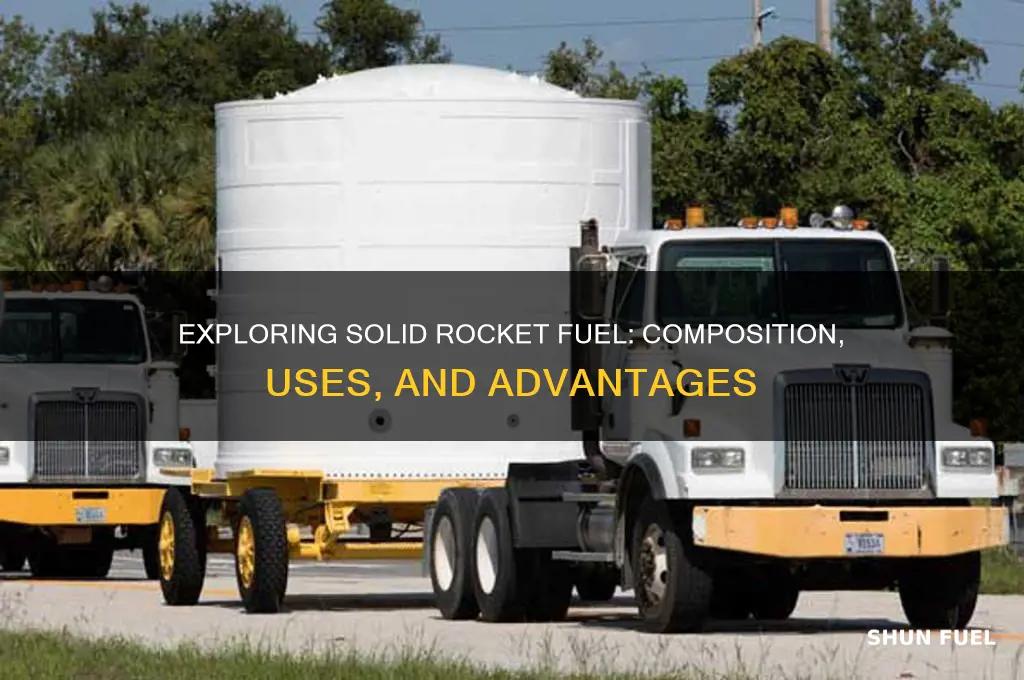what is the solid fuel used in rockets
