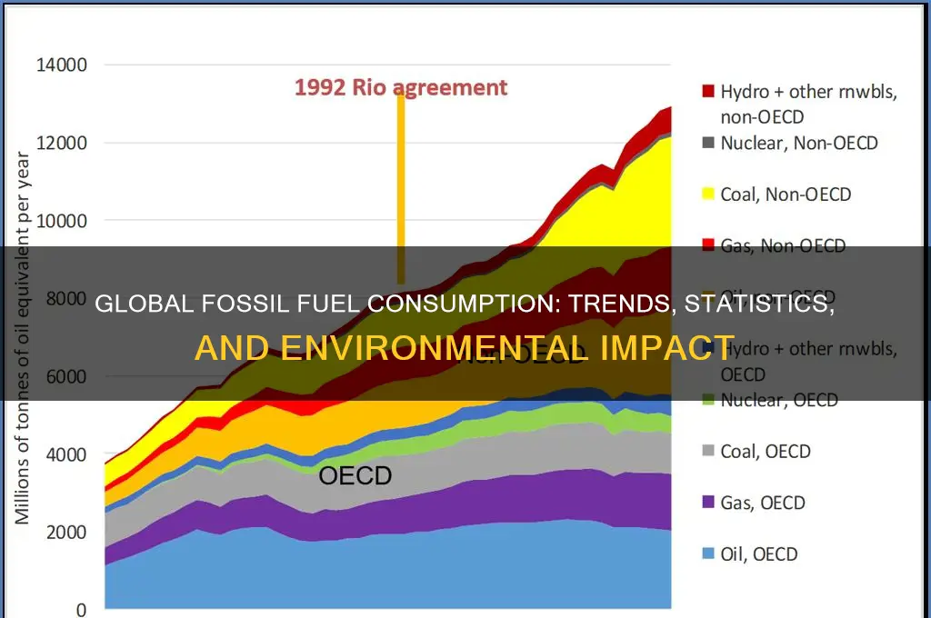 what is the statistics of global use of fossil fuels