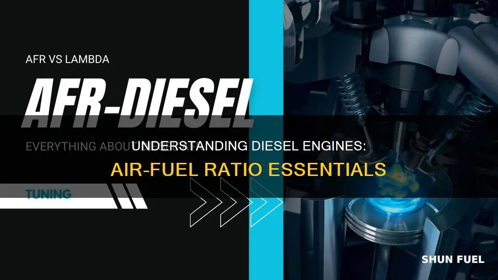 what is the stoichiometric air-fuel ratio of diesel