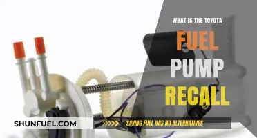 Toyota Fuel Pump Recall: Causes, Impact, and What Owners Need to Know