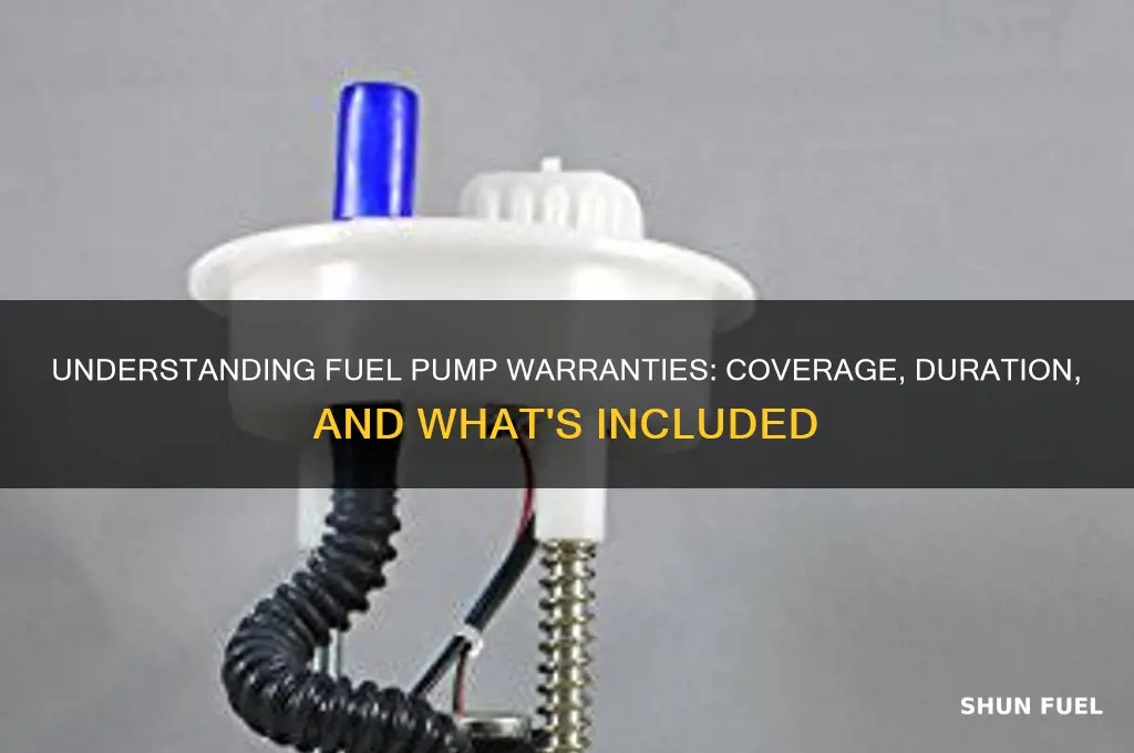 what is the warranty on a fuel pump