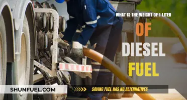 Diesel Density: Understanding Fuel Weight