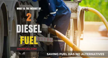 How Much Does Diesel Fuel Weigh?