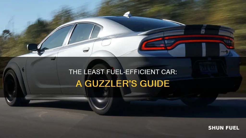 what is the worst fuel efficient car