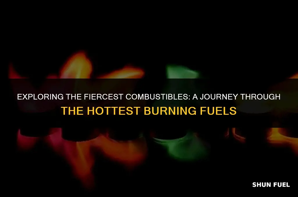 what is thehottest burning fuel