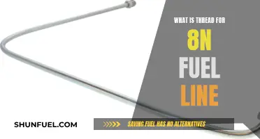 The Right Threads for 8N Fuel Lines