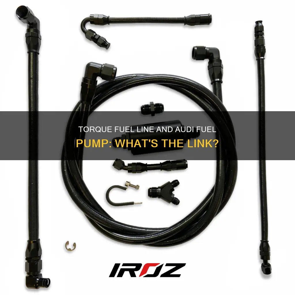 what is torque fuel line audi fuel pump