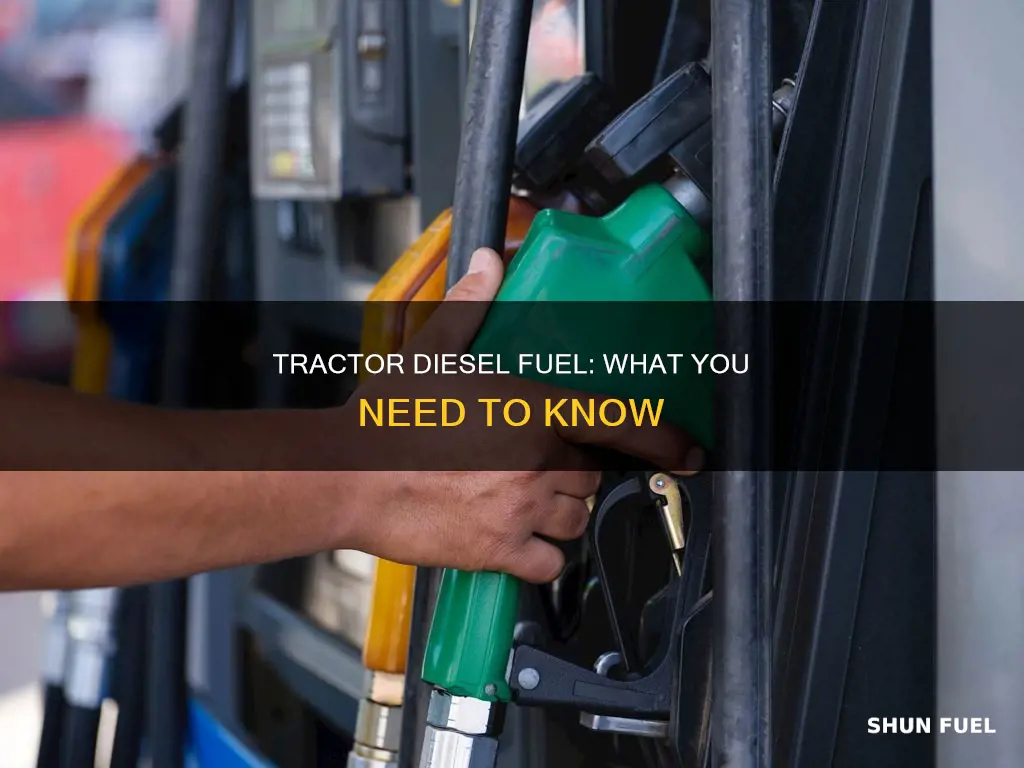 what is tractor diesel fuel