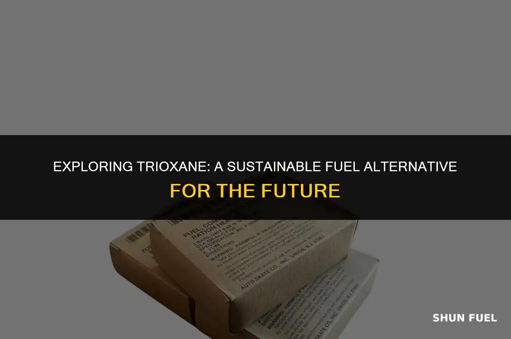 what is trioxane fuel