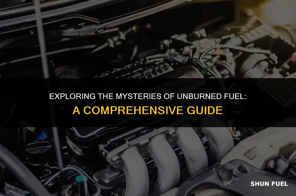 what is unburned fuel