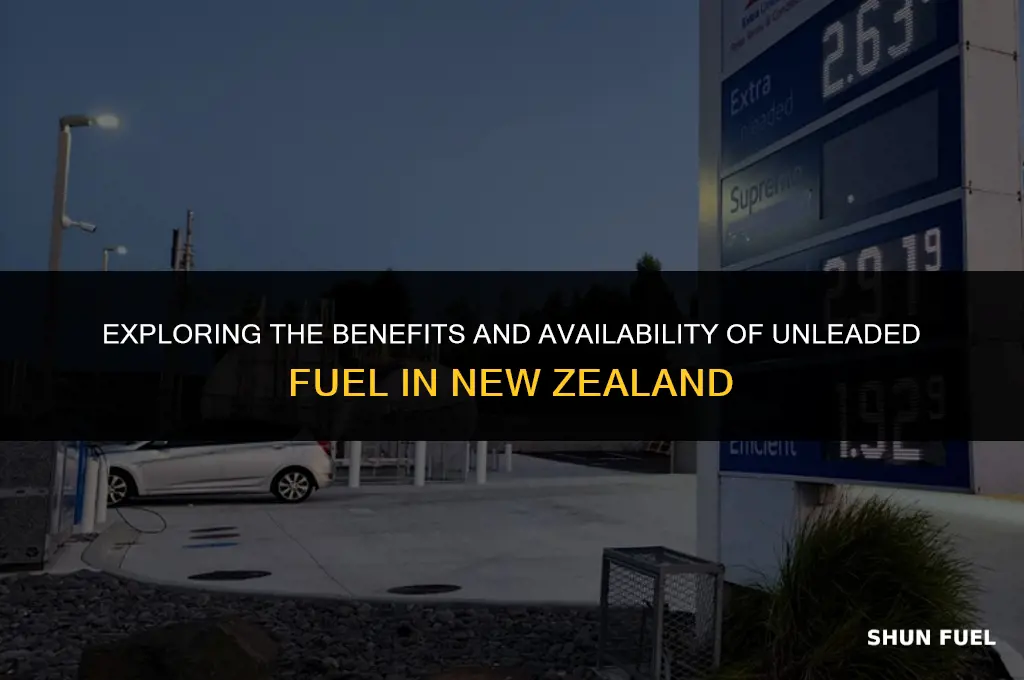 what is unleaded fuel nz