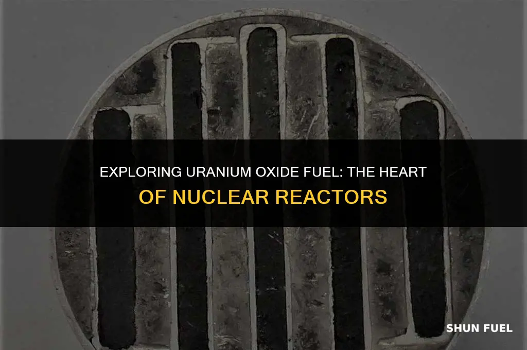 what is uranium oxide fuel