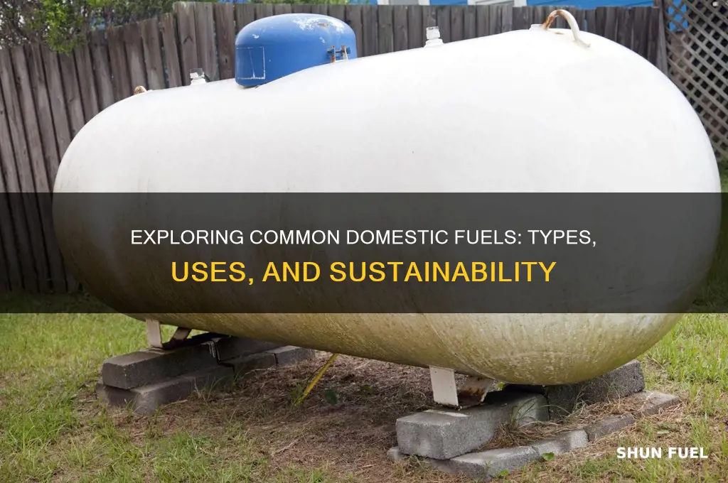 what is used as a domestic fuel