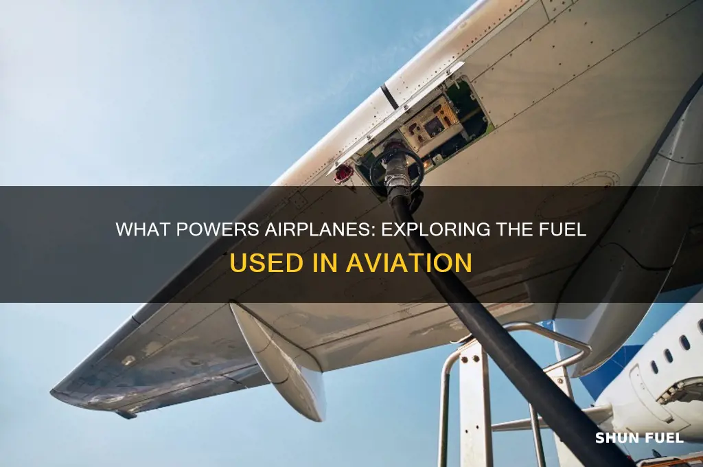 what is used for airplane fuel