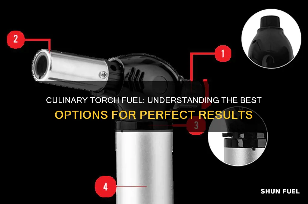 what is used to fuel a culinary torch