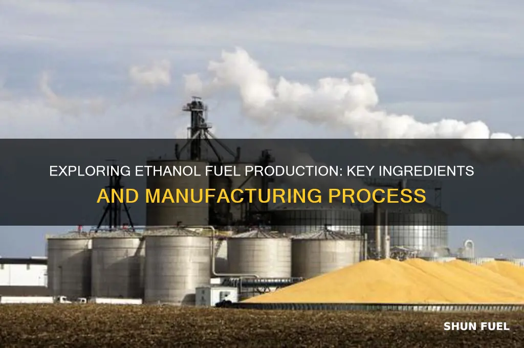 what is used to make ethanol fuel