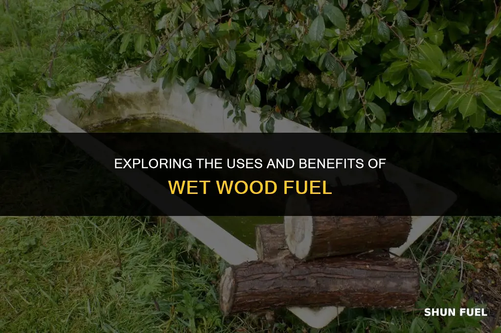 what is wet wood fuel