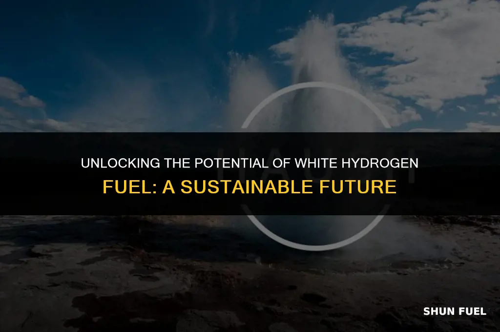 what is white hydrogen fuel