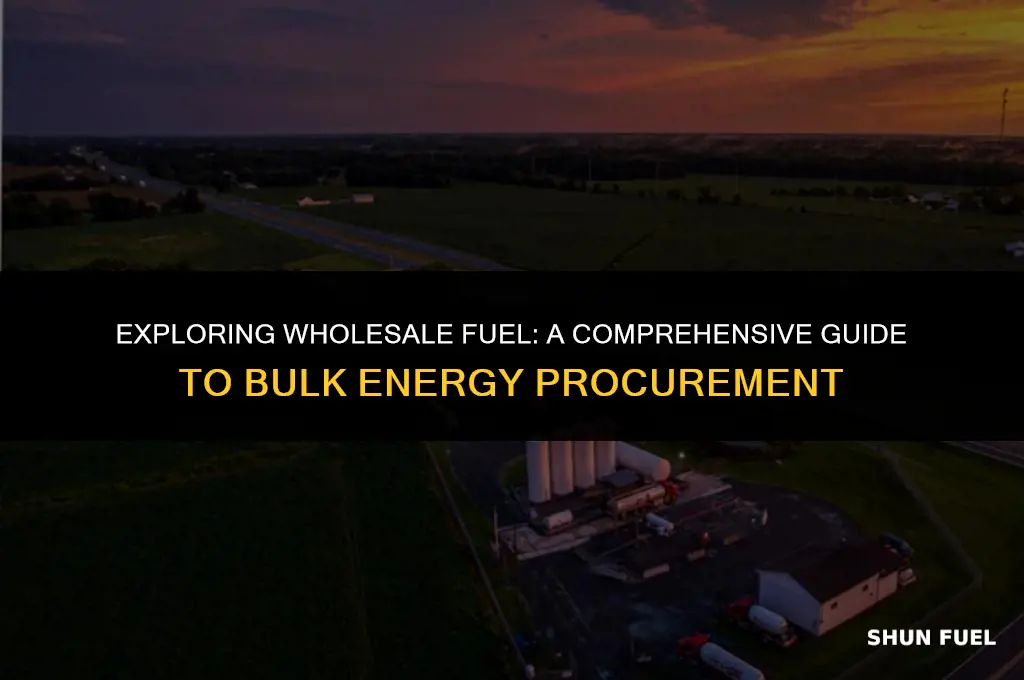 what is wholesale fuel