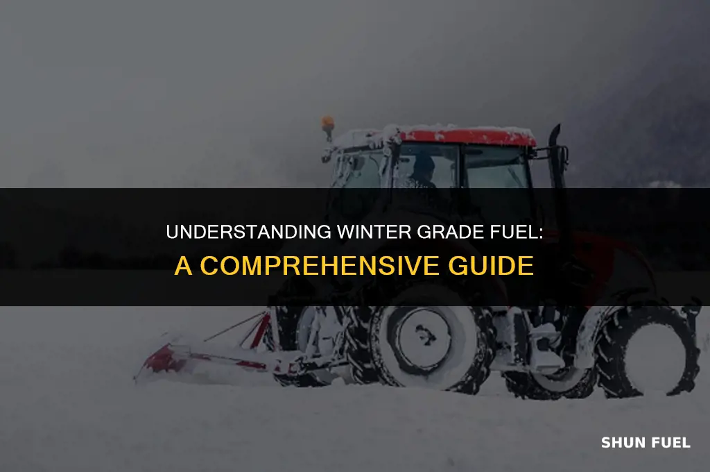 what is winter grade fuel