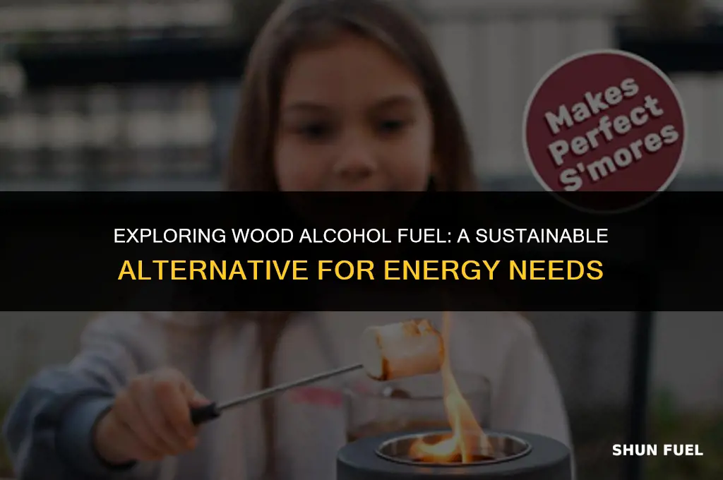 what is wood alcohol fuel