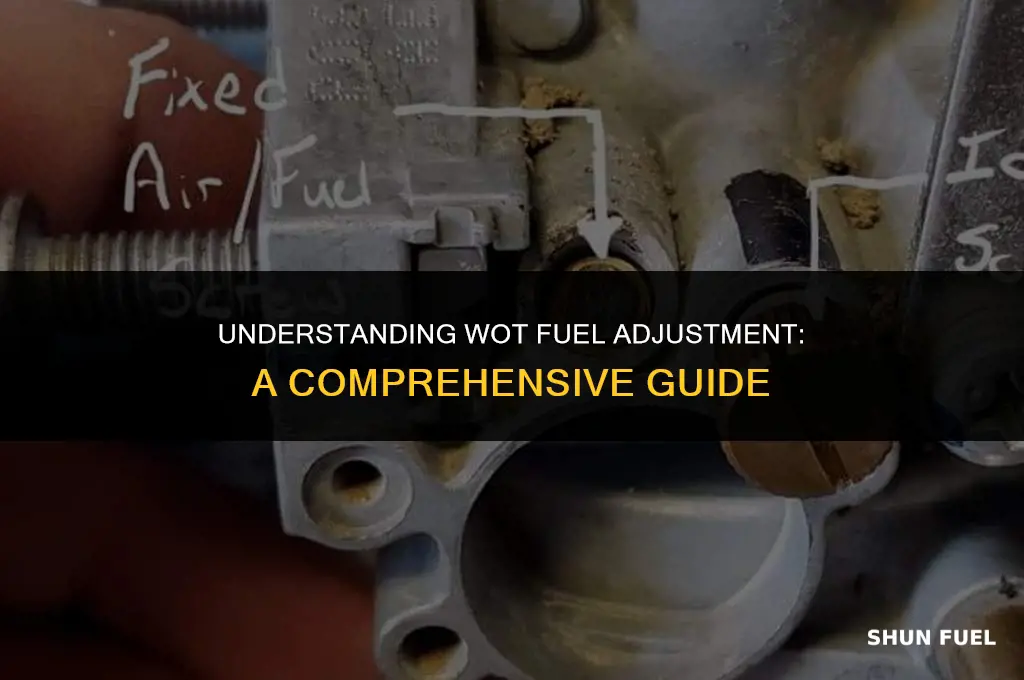 what is wot fuel adjustment