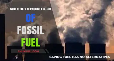 The Complex Journey: Producing a Gallon of Fossil Fuel