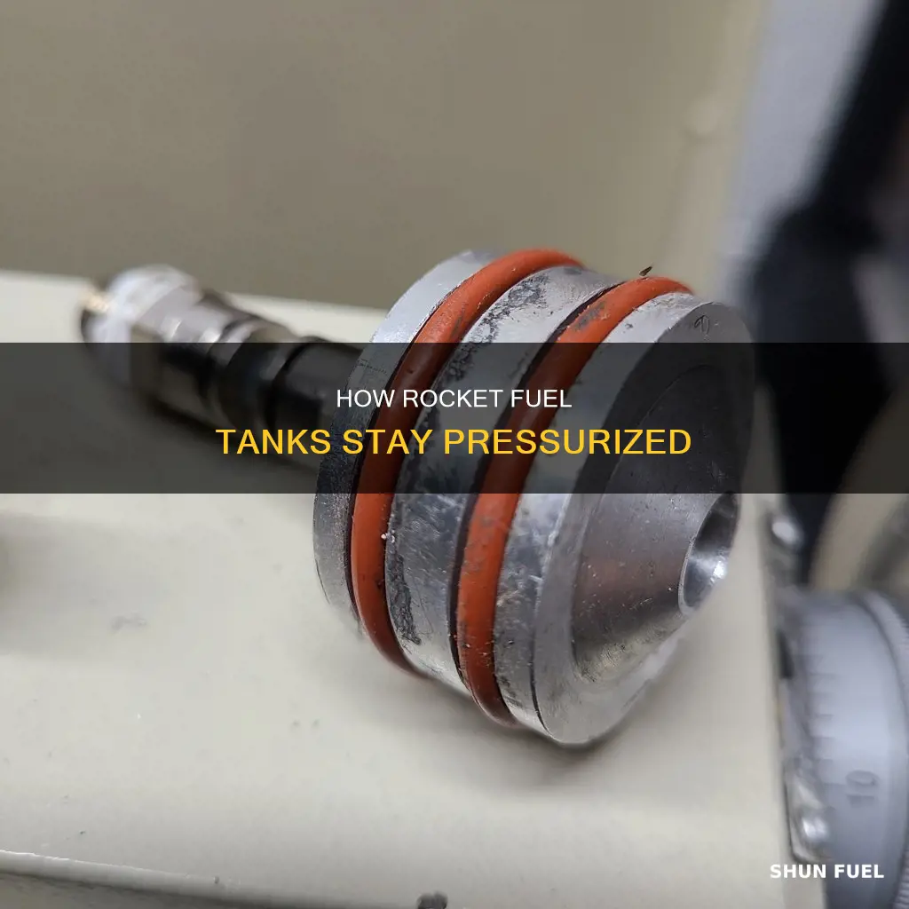 what keeps rocket engine fuel tanks pressurized